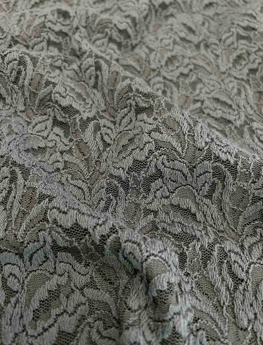 メロウボタニカル・シアーレースハイネックトップス