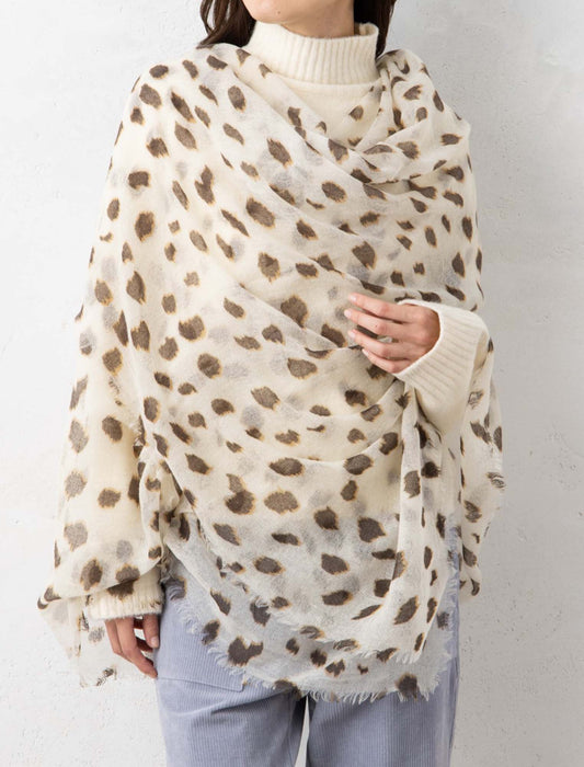 アルバスカシミヤ１００％エアリーストール