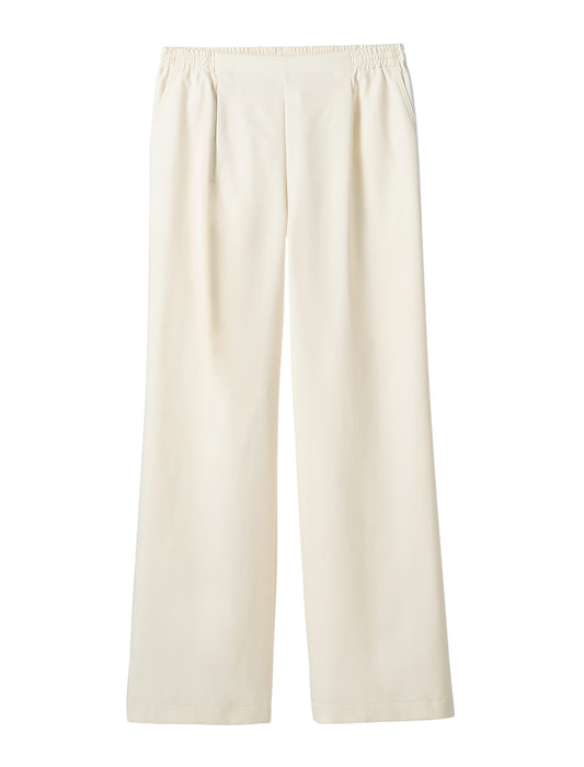 【受注】「お家で洗える」セミワイドパンツ