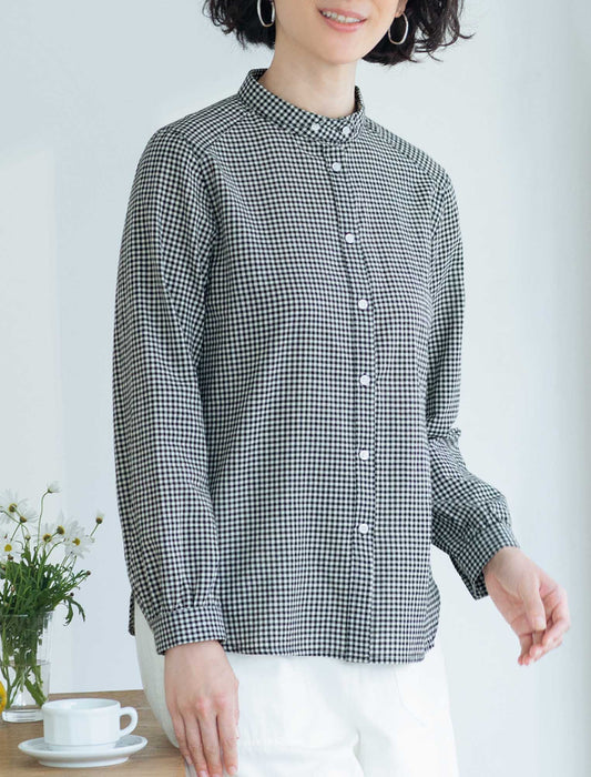 【受注】丸襟デザインシャツ