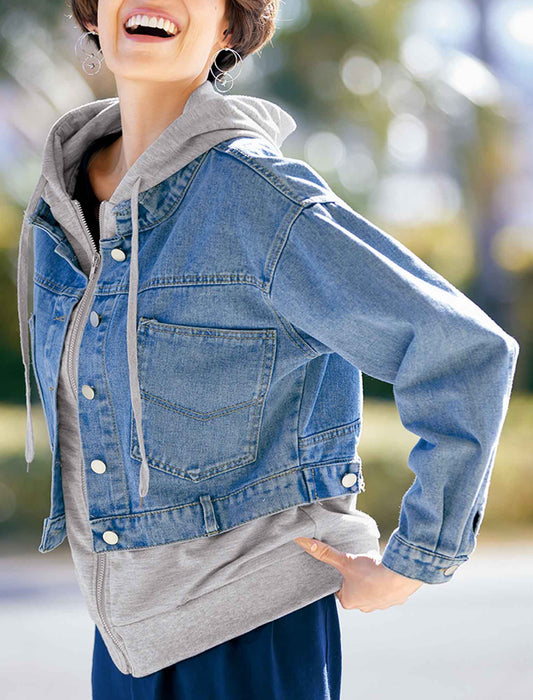 【受注】ドッキングデニムジャケット