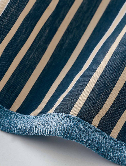 【受注】ポイント配色ストライプシャツ