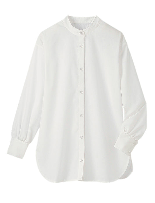 【受注】ジレ＆バンドカラーシャツチュニックセット