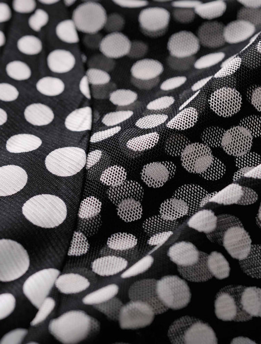 【受注】チュール重ねドットプルオーバー