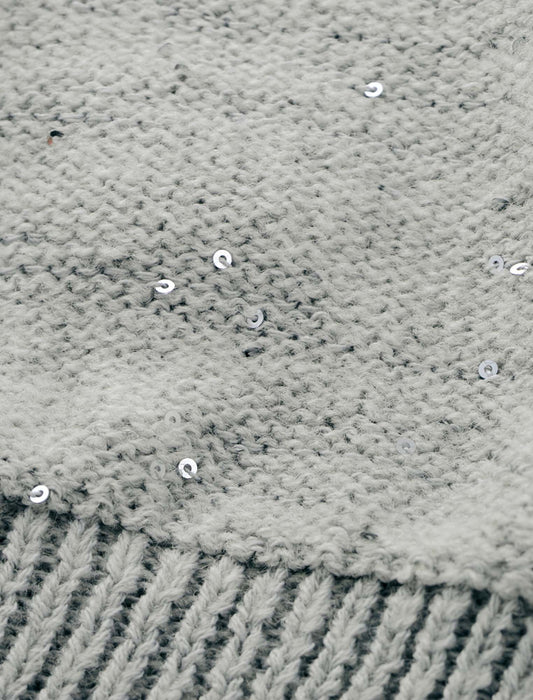 【受注】スパンコール使いニットベスト