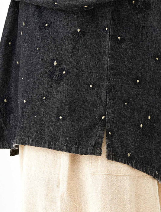 マーガレットデニムブラウス