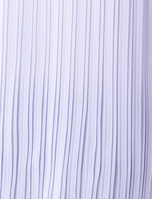 ドレープサテンプリーツブラウス