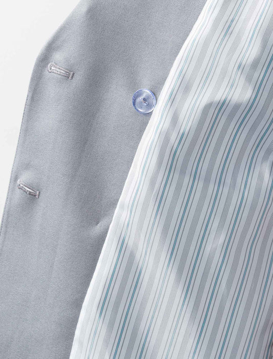 ストレッチツイルWボタンテーラードジャケット