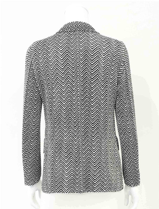 ＜SPECCHIO＞シャトルプリーツ ピークドラペル ダブルブレスト ジャケット