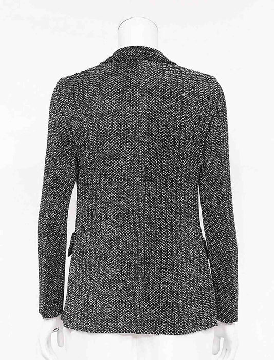 ＜SPECCHIO＞シャトルプリーツ ピークドラペル ダブルブレスト ジャケット