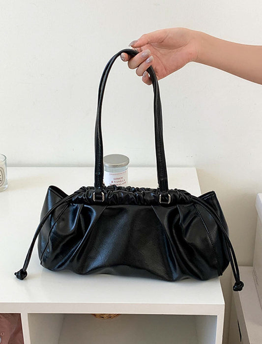 ギャザーシャーリング・ドロストショルダーバッグ