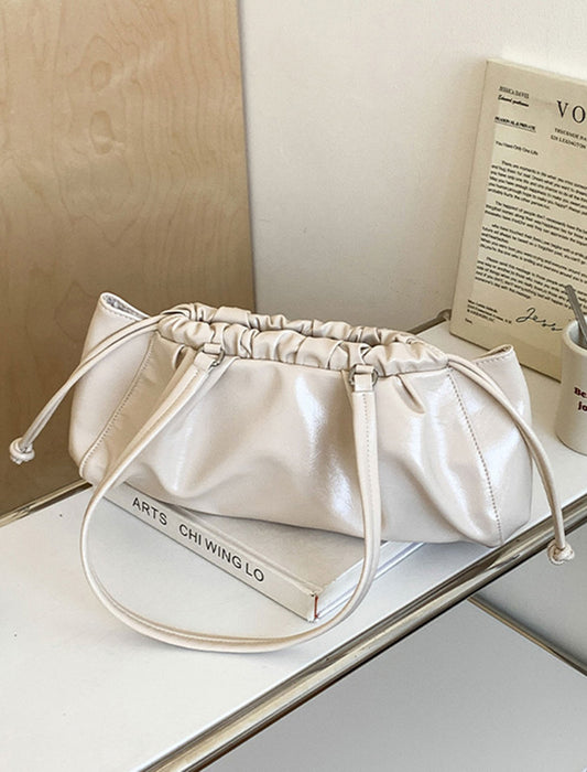 ギャザーシャーリング・ドロストショルダーバッグ