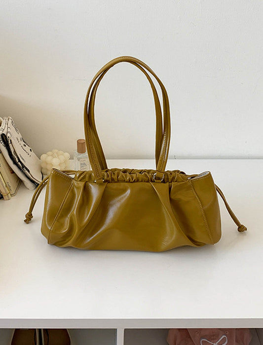 ギャザーシャーリング・ドロストショルダーバッグ