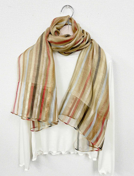 マルチストライプ・シルキーシマーストール