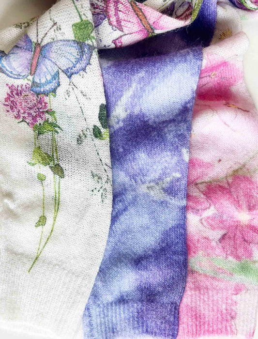 フェミニンアート・シアーニットカーディガン