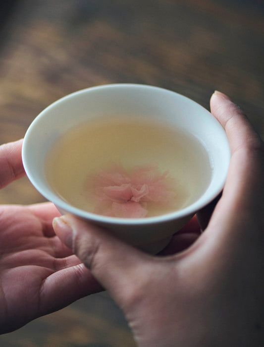 京玄米茶 上ル入ル【さくら茶】