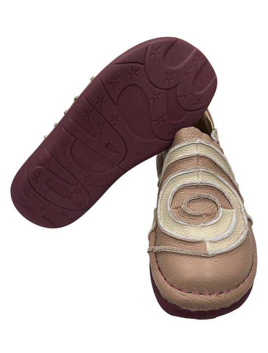 ＜エスタシオン＞渦巻きステッチ・コンフォートスリッポン