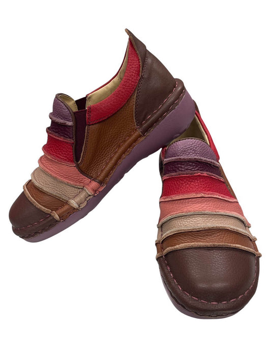 ＜エスタシオン＞マルチボーダー・レザーコンフォート