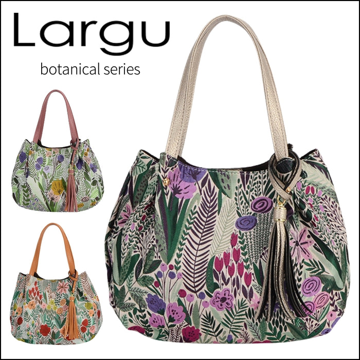 【近日入荷】ボタニカル総柄トートバッグ※3月下旬入荷予定