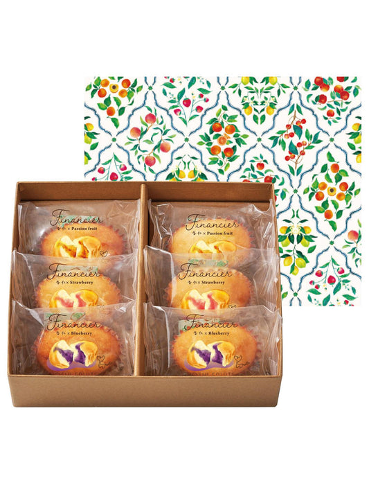 【受注】＜ホシフルーツ＞芳果フィナンシェ　６個