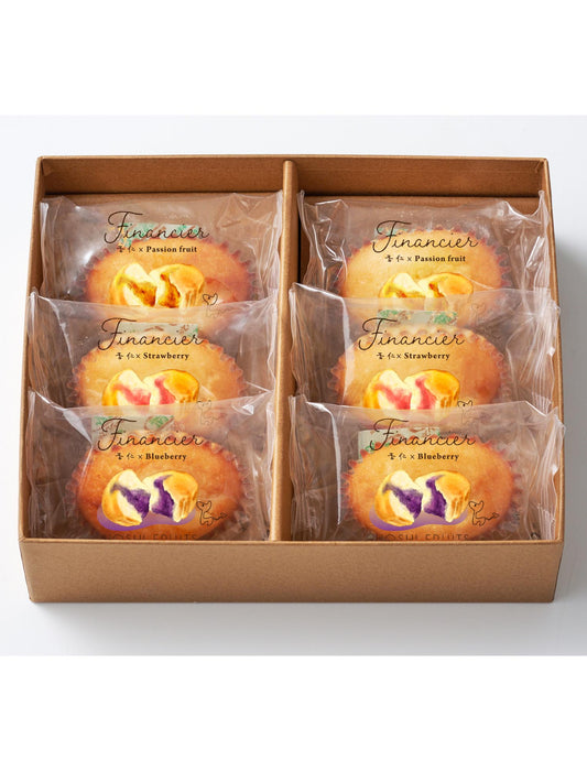 【受注】＜ホシフルーツ＞芳果フィナンシェ　６個