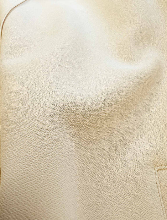 スタンドカラー ジップアップ半袖プルオーバー＆ワイドパンツ セットアップ