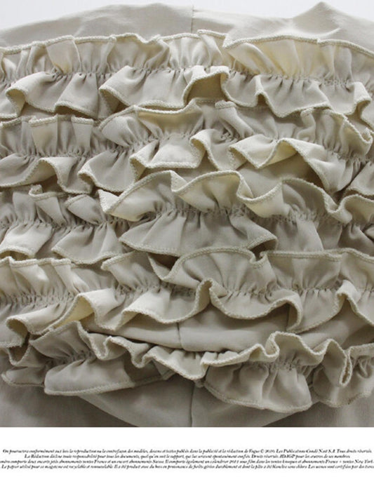 フリルフードが可愛いブラウスジャケット