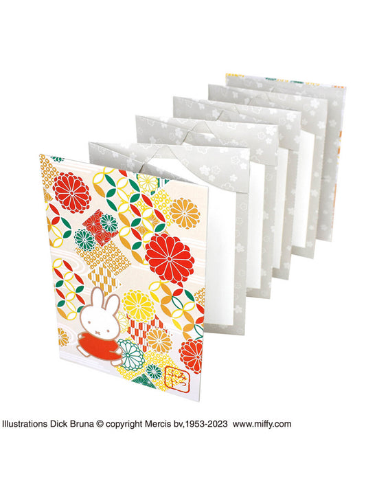 【ミッフィー】書き置き御朱印帳 吉祥文様