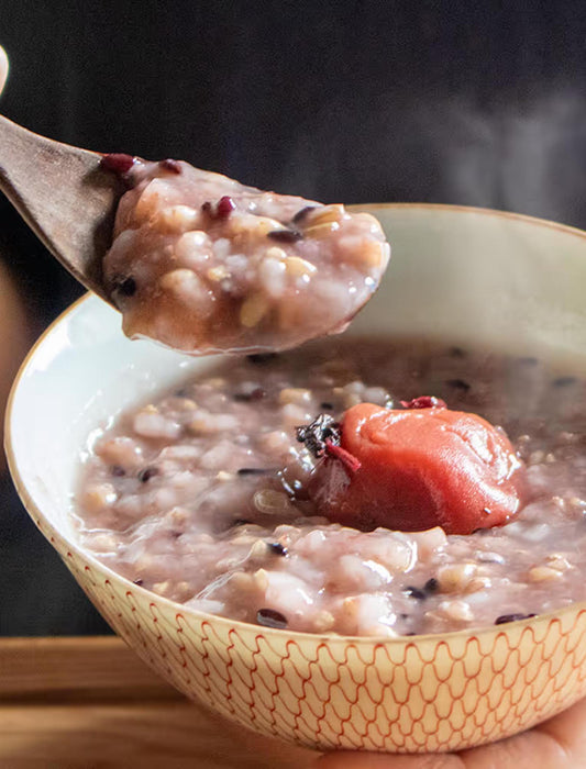 とろとろ黒米玄米粥