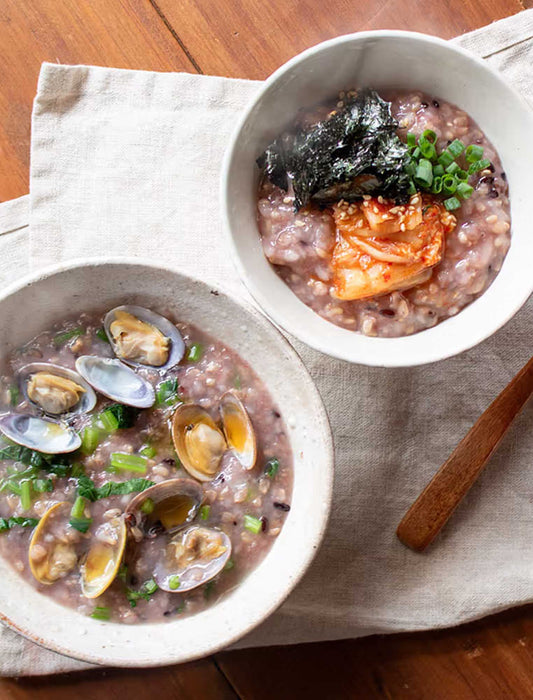 とろとろ黒米玄米粥