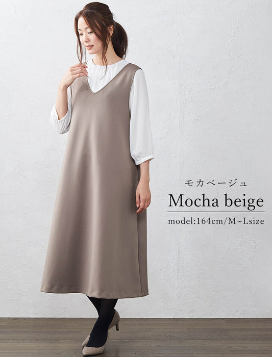 シワ知らず！着やせもかなうジャンパースカート