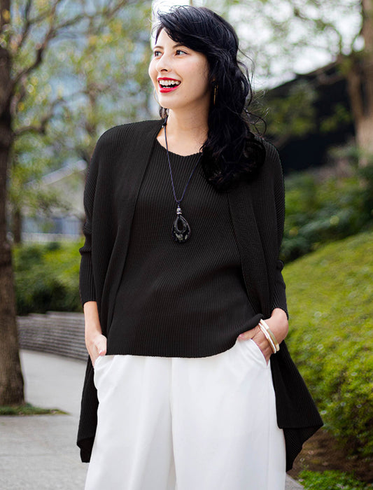 ＜SPECCHIO＞シャトルプリーツ コクーンスリーブジャケット