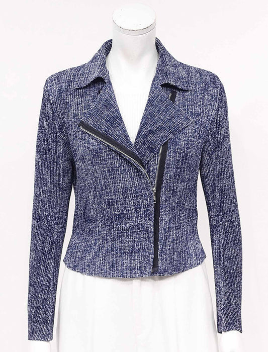 ＜SPECCHIO＞シャトルプリーツライダースジャケット