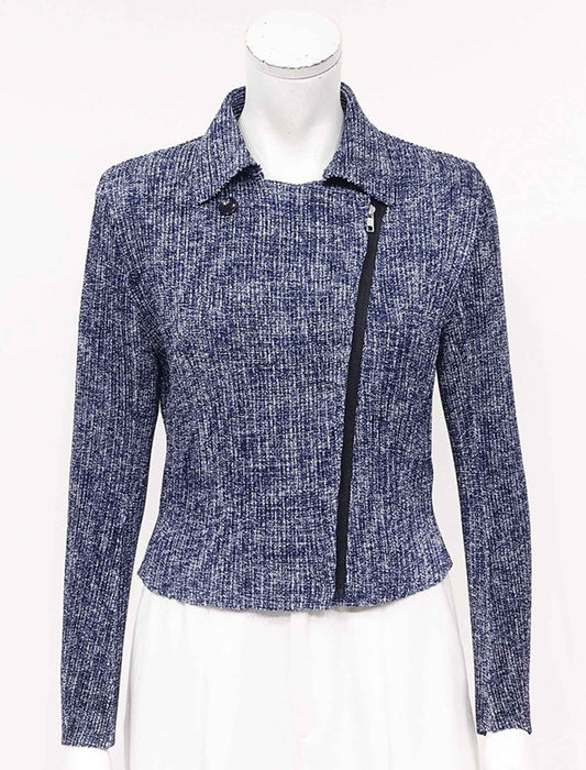 ＜SPECCHIO＞シャトルプリーツライダースジャケット