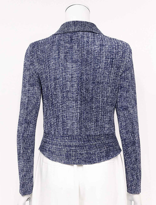 ＜SPECCHIO＞シャトルプリーツライダースジャケット