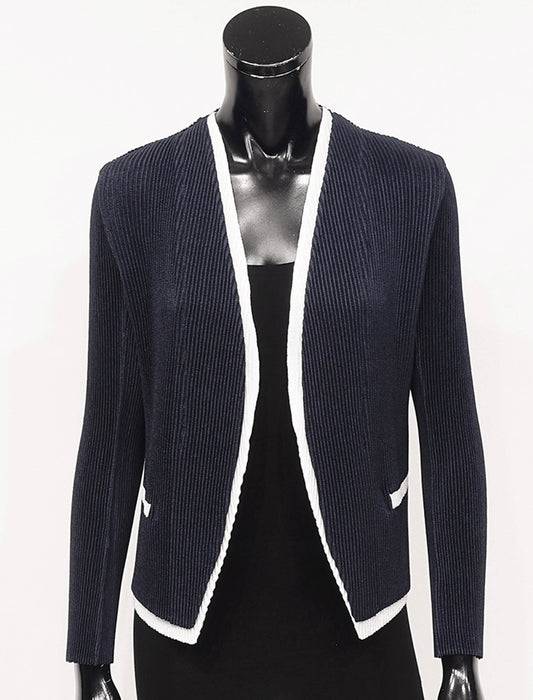 ＜SPECCHIO＞バイカラーシャトル カラーレスジャケット