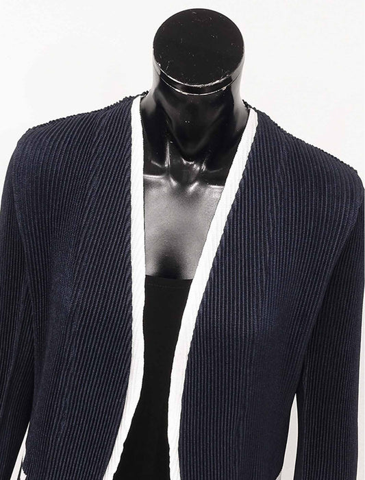 ＜SPECCHIO＞バイカラーシャトル カラーレスジャケット