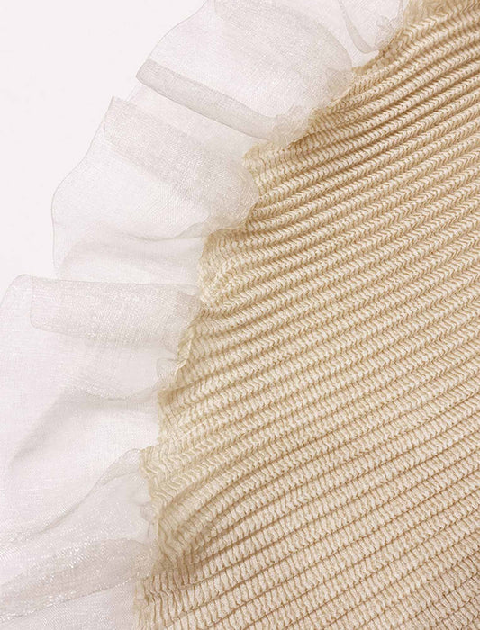 ＜SPECCHIO＞シアーフリルシャトル ボレロジャケット