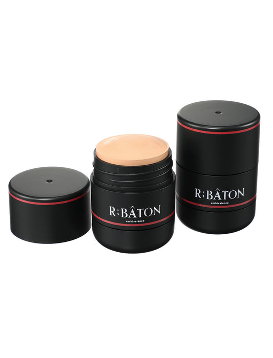 ＜R;BATON＞メイク効果で自然な若見えハリ肌演出 便利なスティックタイプ！ ストレッチパテファンデＣ ＜カバレッジタイプ＞