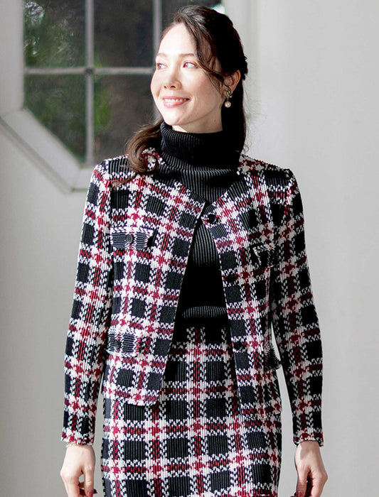 ＜SPECCHIO＞シャトルノーカラージャケット