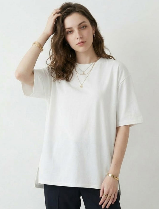 オーバーサイズハーフスリーブＴシャツ
