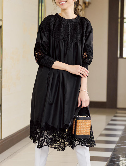 【受注】レース使いワンピース