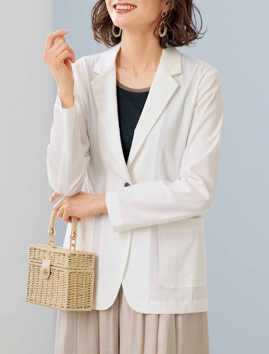 【受注】ストレッチサッカージャケット