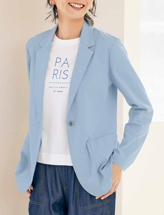 【受注】ストレッチサッカージャケット