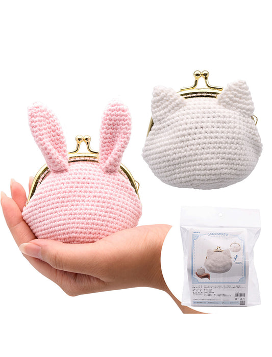 ももうさ・しろねこ がまぐちキット