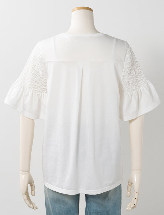 シルケット天竺シャーリング刺繍PO