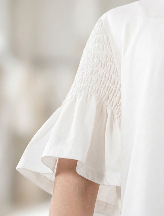 シルケット天竺シャーリング刺繍PO