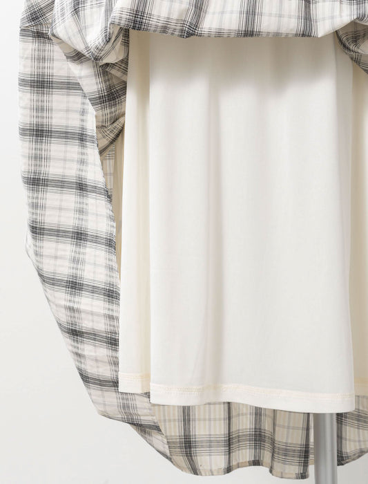 ノットシャツディテールスカート