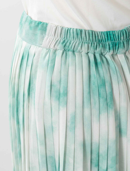シフォンプリーツスカート