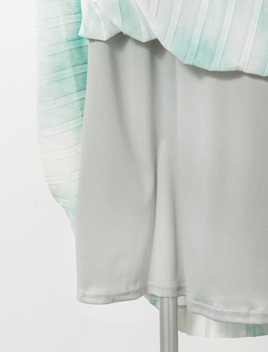 シフォンプリーツスカート